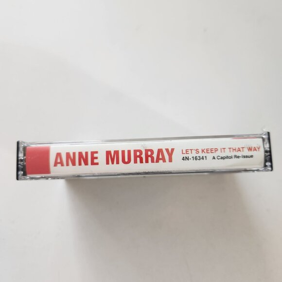 Anne Murray Lets Keep It That Way Cassette Tape Capitol Re-Issue 4N-16341 1978 - Picture 3 of 5